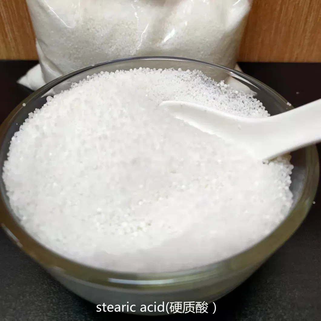 Factory Supply Triple Pressed Powder Stearic Acid/Octadecanoic Acid for Plastics/Detergents/Rubber CAS 57-11-4