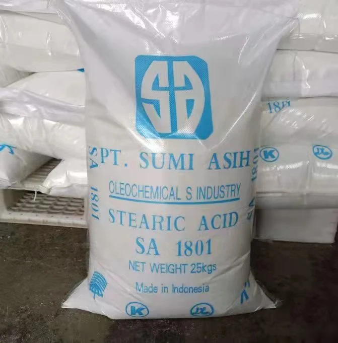 High Purity 99% Stearic Acid 1801 Octadecanoic Acid for Rubber/PVC